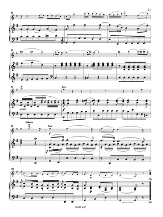 Concerto Violon ré majeur KV 211 - MOZART - Partition - Violon